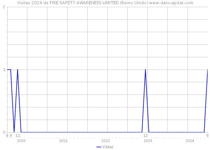 Visitas 2024 de FIRE SAFETY AWARENESS LIMITED (Reino Unido) 