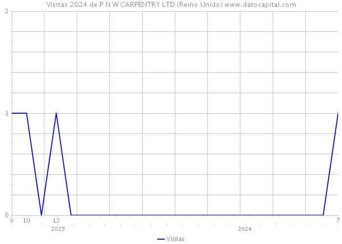 Visitas 2024 de P N W CARPENTRY LTD (Reino Unido) 