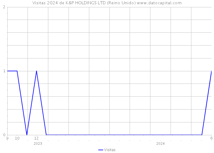 Visitas 2024 de K&P HOLDINGS LTD (Reino Unido) 