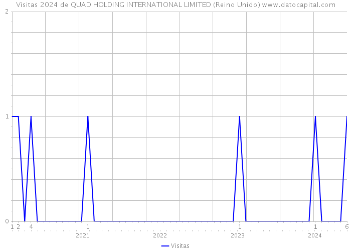 Visitas 2024 de QUAD HOLDING INTERNATIONAL LIMITED (Reino Unido) 