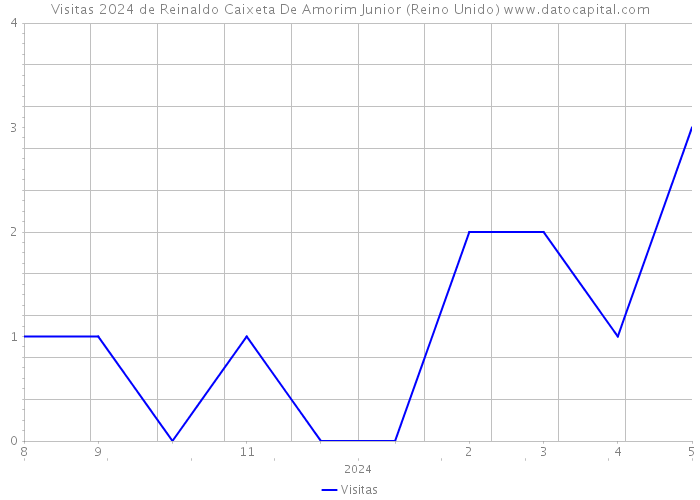 Visitas 2024 de Reinaldo Caixeta De Amorim Junior (Reino Unido) 