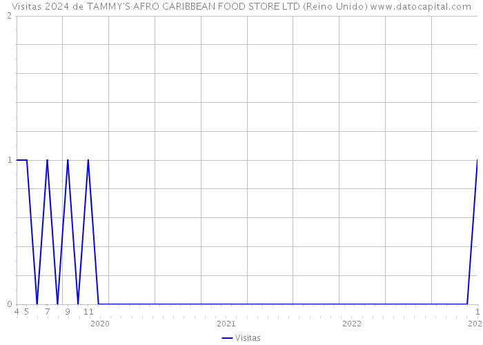 Visitas 2024 de TAMMY'S AFRO CARIBBEAN FOOD STORE LTD (Reino Unido) 