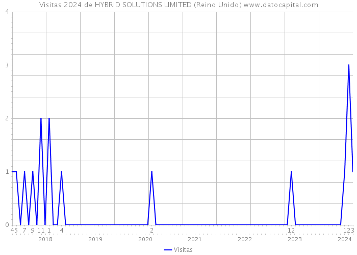 Visitas 2024 de HYBRID SOLUTIONS LIMITED (Reino Unido) 