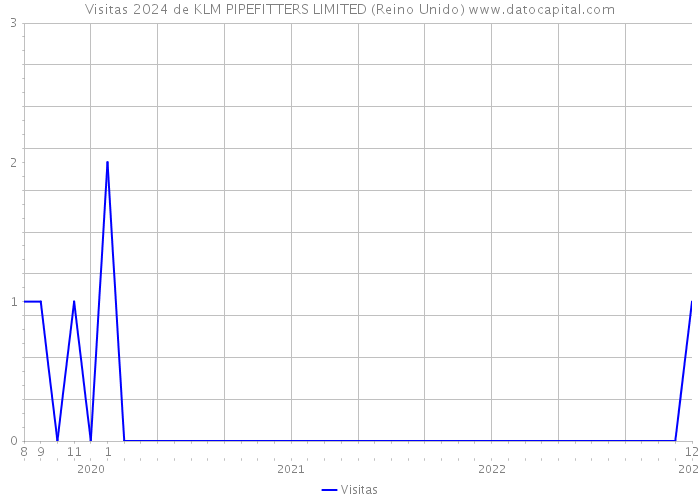 Visitas 2024 de KLM PIPEFITTERS LIMITED (Reino Unido) 