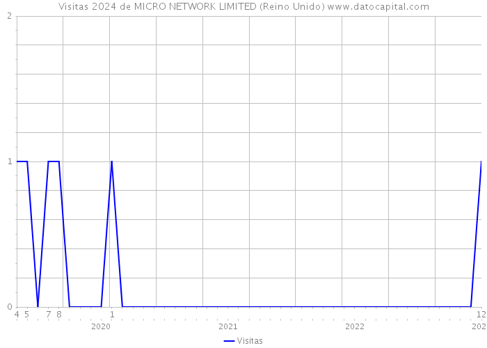 Visitas 2024 de MICRO NETWORK LIMITED (Reino Unido) 