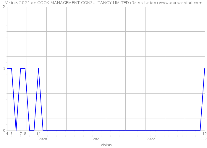 Visitas 2024 de COOK MANAGEMENT CONSULTANCY LIMITED (Reino Unido) 