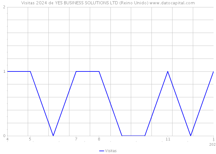 Visitas 2024 de YES BUSINESS SOLUTIONS LTD (Reino Unido) 