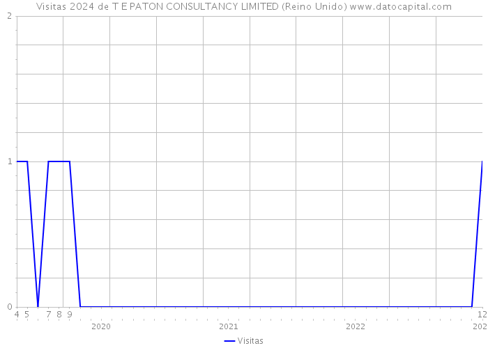 Visitas 2024 de T E PATON CONSULTANCY LIMITED (Reino Unido) 