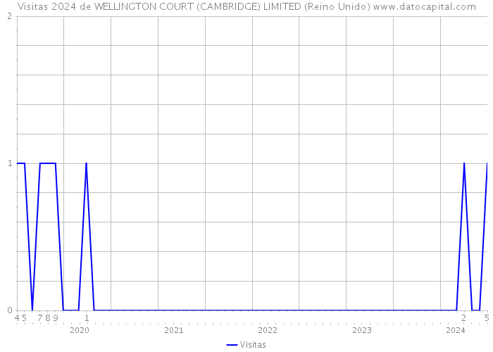 Visitas 2024 de WELLINGTON COURT (CAMBRIDGE) LIMITED (Reino Unido) 
