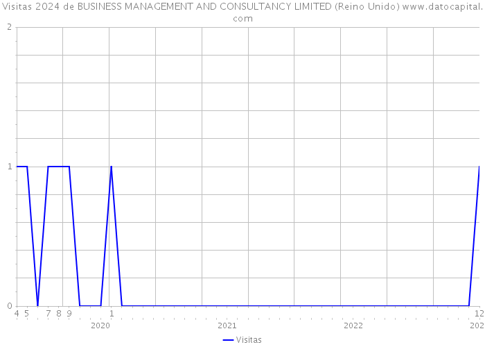 Visitas 2024 de BUSINESS MANAGEMENT AND CONSULTANCY LIMITED (Reino Unido) 