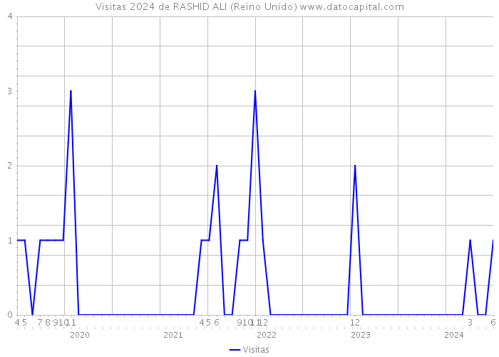 Visitas 2024 de RASHID ALI (Reino Unido) 