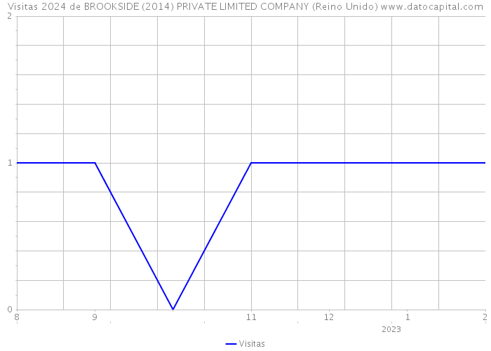 Visitas 2024 de BROOKSIDE (2014) PRIVATE LIMITED COMPANY (Reino Unido) 