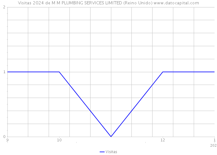 Visitas 2024 de M M PLUMBING SERVICES LIMITED (Reino Unido) 