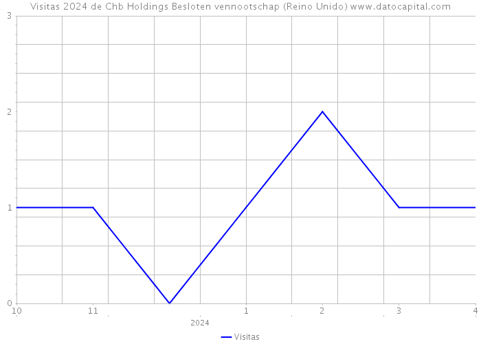 Visitas 2024 de Chb Holdings Besloten vennootschap (Reino Unido) 