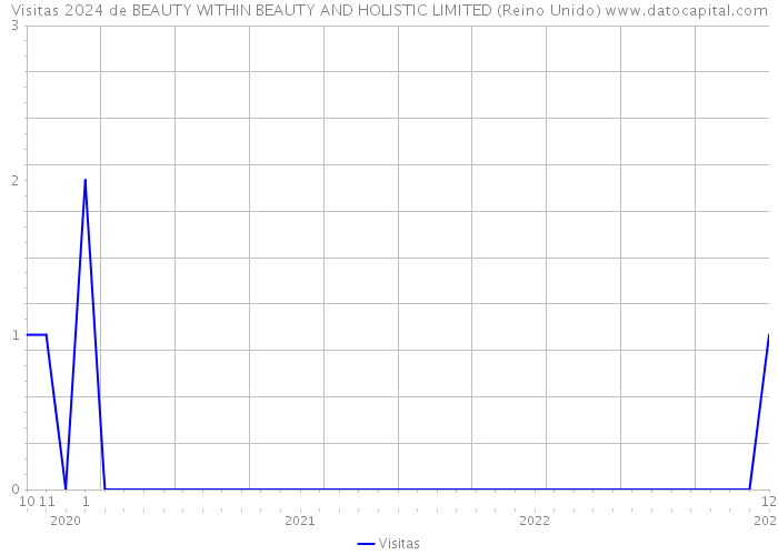 Visitas 2024 de BEAUTY WITHIN BEAUTY AND HOLISTIC LIMITED (Reino Unido) 