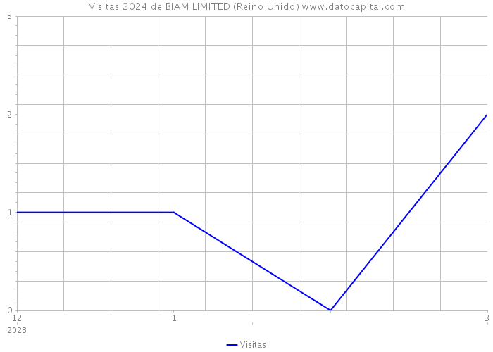 Visitas 2024 de BIAM LIMITED (Reino Unido) 