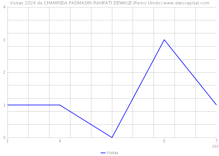 Visitas 2024 de CHAMINDA PADMASIRI RANPATI DEWAGE (Reino Unido) 