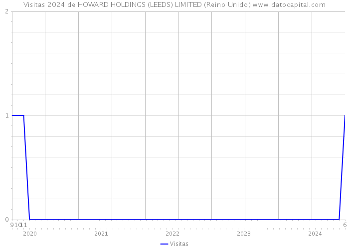 Visitas 2024 de HOWARD HOLDINGS (LEEDS) LIMITED (Reino Unido) 