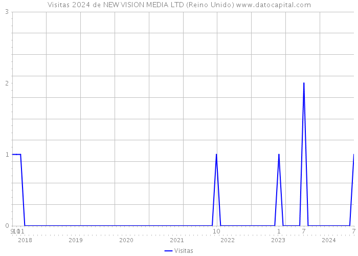 Visitas 2024 de NEW VISION MEDIA LTD (Reino Unido) 