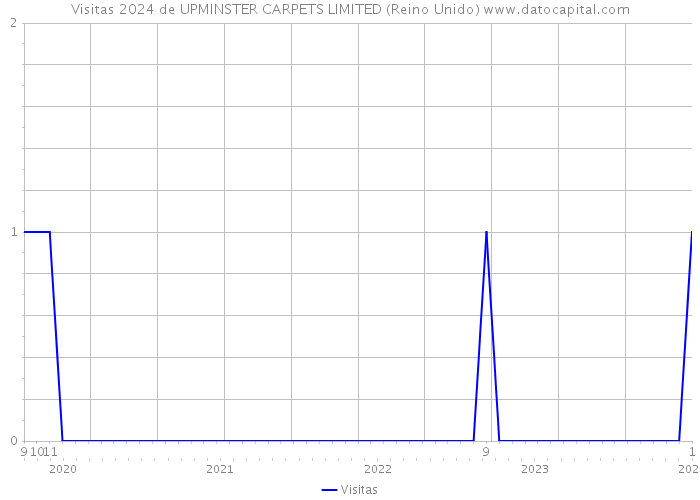 Visitas 2024 de UPMINSTER CARPETS LIMITED (Reino Unido) 