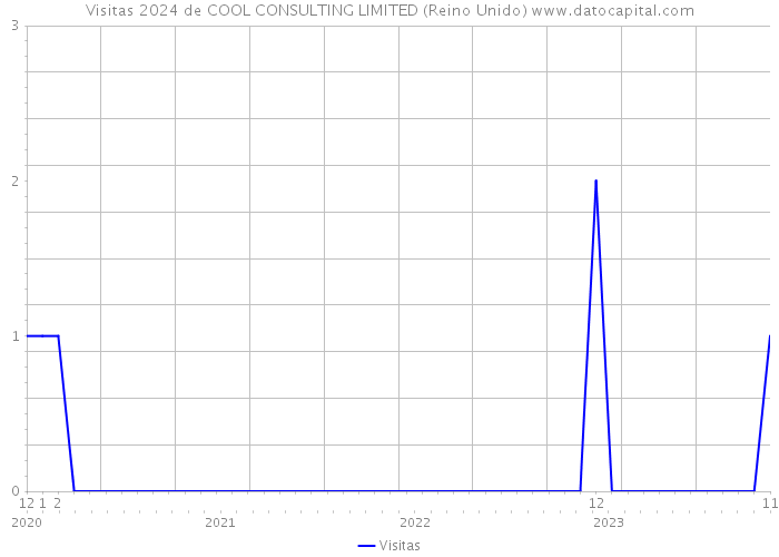 Visitas 2024 de COOL CONSULTING LIMITED (Reino Unido) 