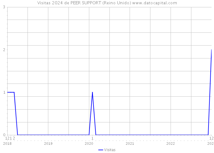 Visitas 2024 de PEER SUPPORT (Reino Unido) 