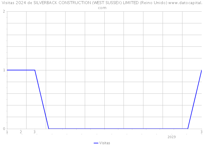 Visitas 2024 de SILVERBACK CONSTRUCTION (WEST SUSSEX) LIMITED (Reino Unido) 