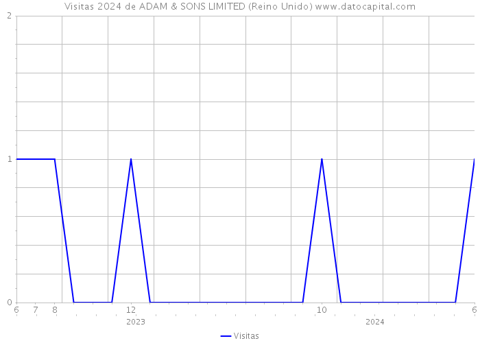 Visitas 2024 de ADAM & SONS LIMITED (Reino Unido) 