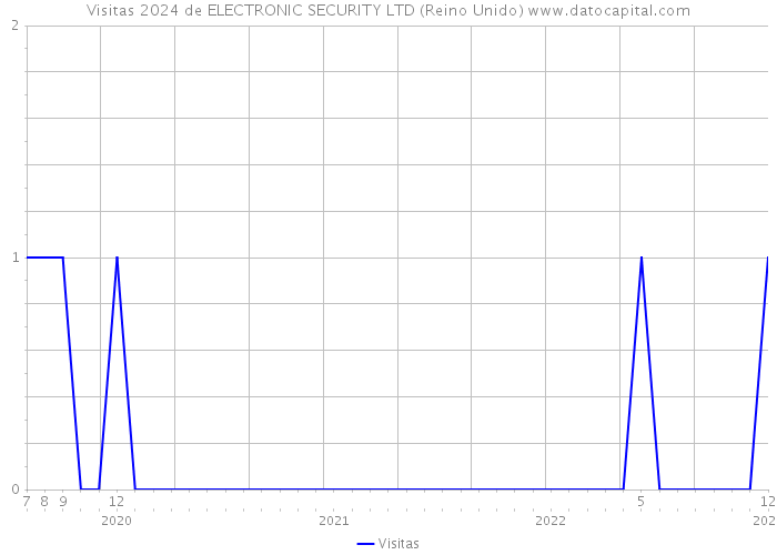 Visitas 2024 de ELECTRONIC SECURITY LTD (Reino Unido) 
