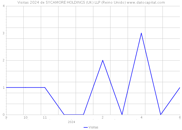 Visitas 2024 de SYCAMORE HOLDINGS (UK) LLP (Reino Unido) 