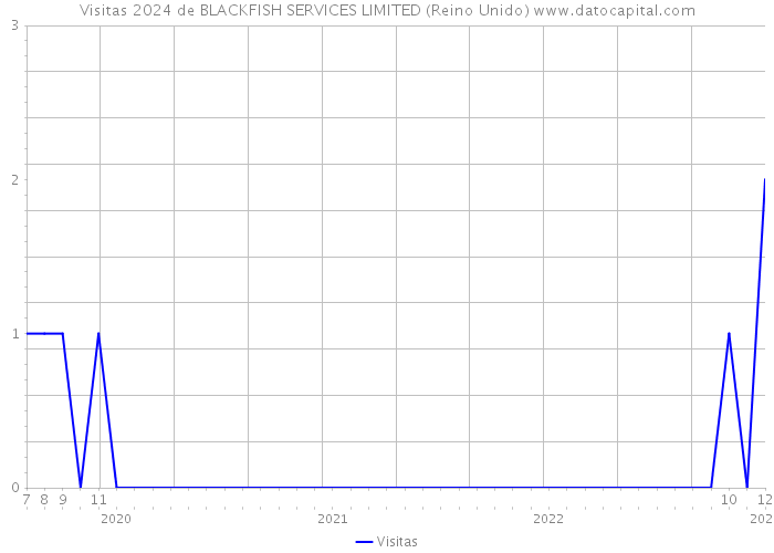 Visitas 2024 de BLACKFISH SERVICES LIMITED (Reino Unido) 