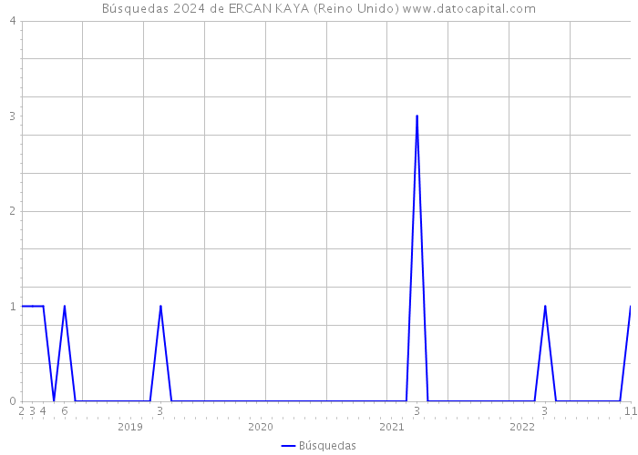 Búsquedas 2024 de ERCAN KAYA (Reino Unido) 