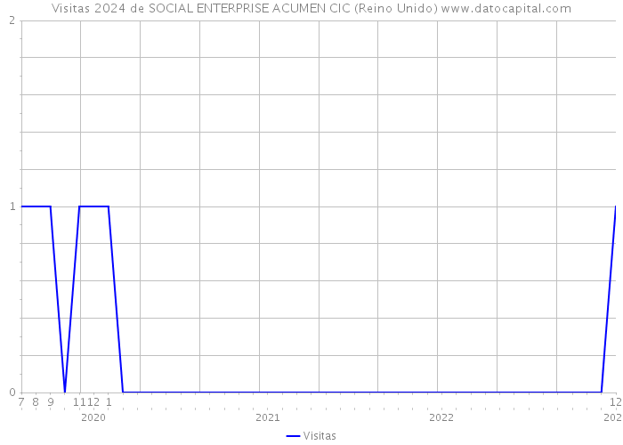 Visitas 2024 de SOCIAL ENTERPRISE ACUMEN CIC (Reino Unido) 