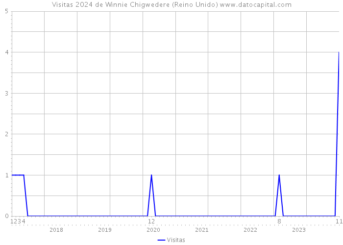 Visitas 2024 de Winnie Chigwedere (Reino Unido) 