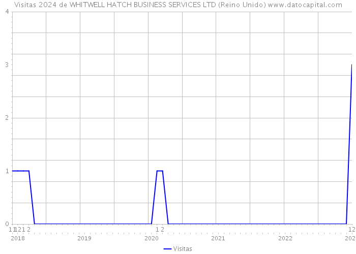 Visitas 2024 de WHITWELL HATCH BUSINESS SERVICES LTD (Reino Unido) 