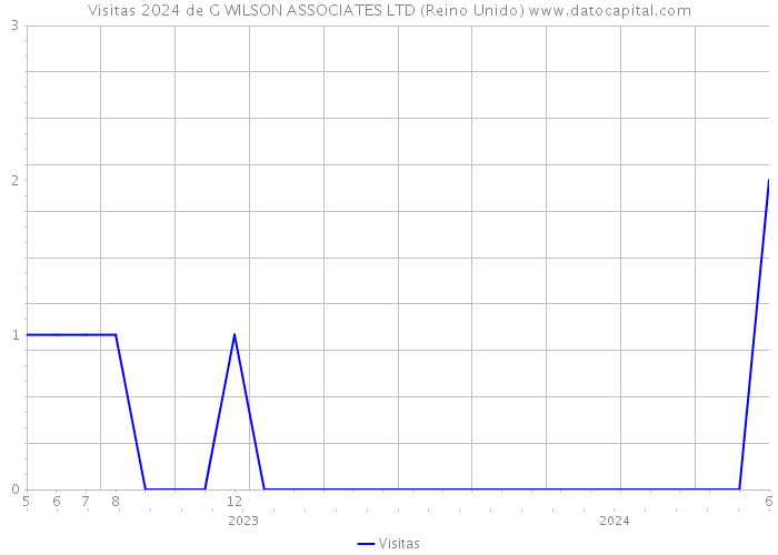 Visitas 2024 de G WILSON ASSOCIATES LTD (Reino Unido) 