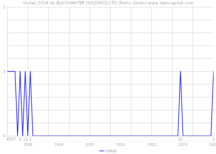 Visitas 2024 de BLACKWATER HOLDINGS LTD (Reino Unido) 