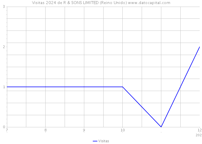 Visitas 2024 de R & SONS LIMITED (Reino Unido) 