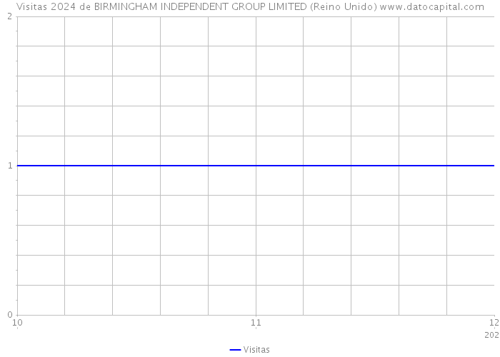 Visitas 2024 de BIRMINGHAM INDEPENDENT GROUP LIMITED (Reino Unido) 