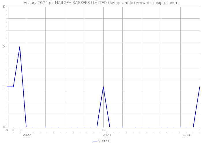 Visitas 2024 de NAILSEA BARBERS LIMITED (Reino Unido) 