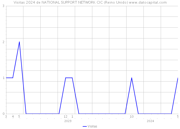 Visitas 2024 de NATIONAL SUPPORT NETWORK CIC (Reino Unido) 