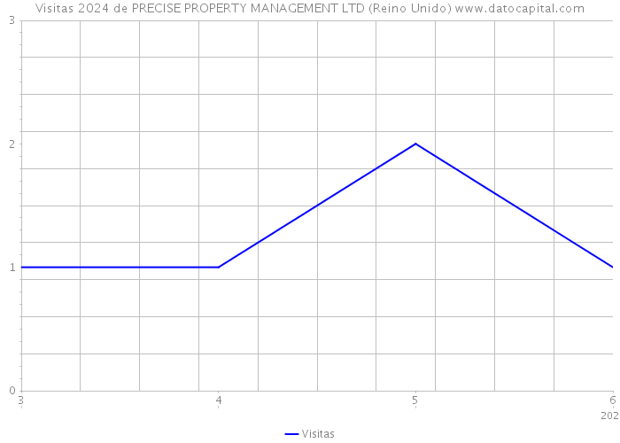 Visitas 2024 de PRECISE PROPERTY MANAGEMENT LTD (Reino Unido) 