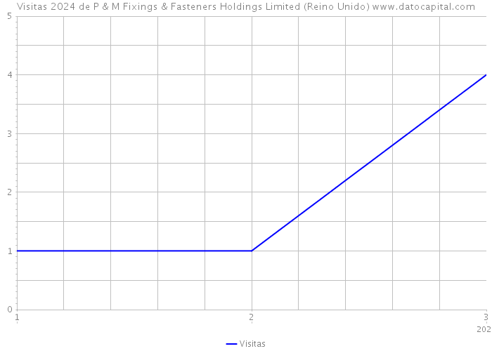 Visitas 2024 de P & M Fixings & Fasteners Holdings Limited (Reino Unido) 