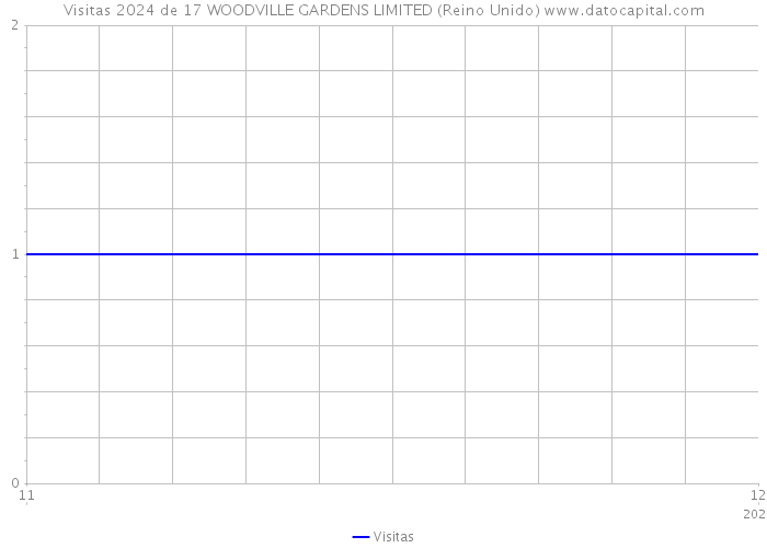 Visitas 2024 de 17 WOODVILLE GARDENS LIMITED (Reino Unido) 