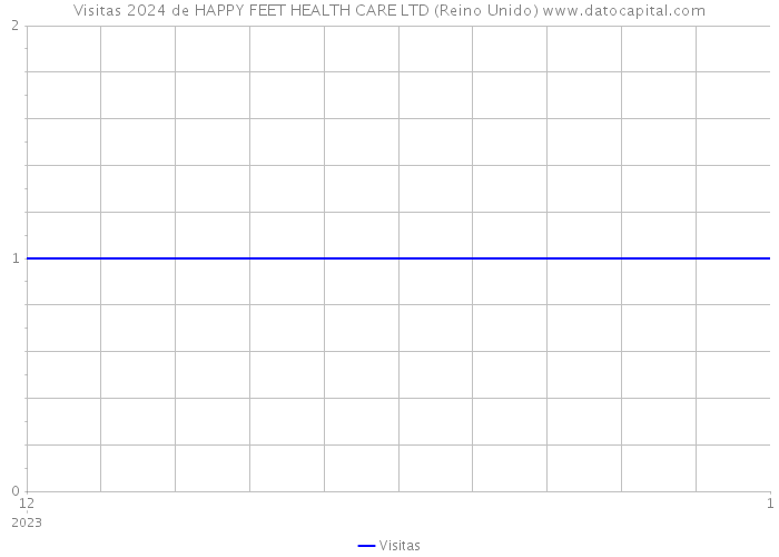 Visitas 2024 de HAPPY FEET HEALTH CARE LTD (Reino Unido) 