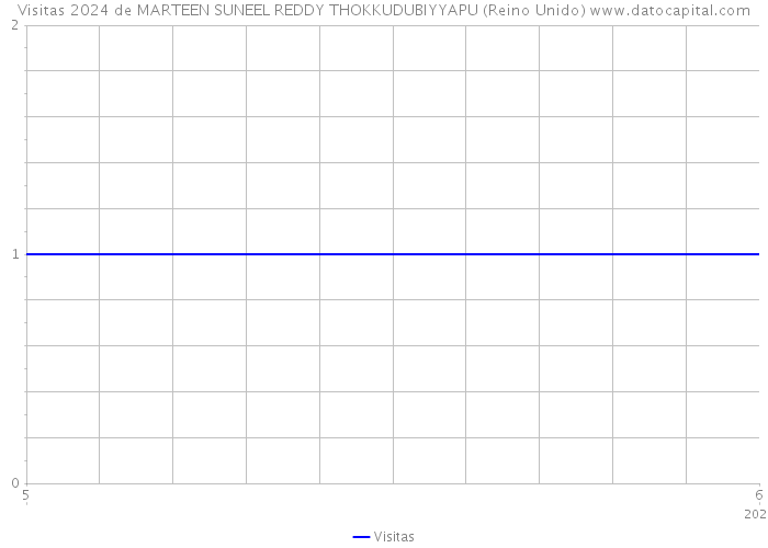 Visitas 2024 de MARTEEN SUNEEL REDDY THOKKUDUBIYYAPU (Reino Unido) 