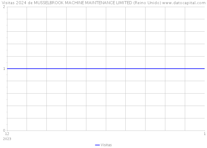 Visitas 2024 de MUSSELBROOK MACHINE MAINTENANCE LIMITED (Reino Unido) 