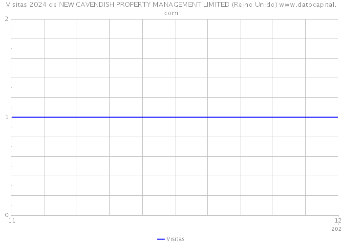 Visitas 2024 de NEW CAVENDISH PROPERTY MANAGEMENT LIMITED (Reino Unido) 