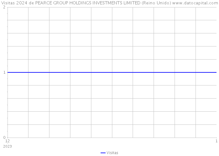 Visitas 2024 de PEARCE GROUP HOLDINGS INVESTMENTS LIMITED (Reino Unido) 