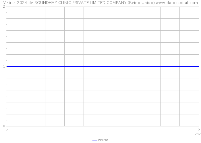 Visitas 2024 de ROUNDHAY CLINIC PRIVATE LIMITED COMPANY (Reino Unido) 